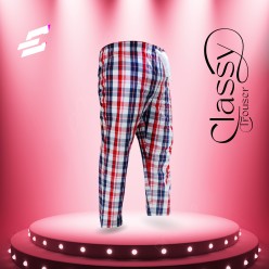 Mens Classy Trouser Red